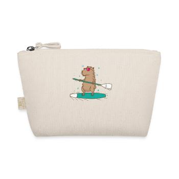 Caviidae Guinea Pig Surfs Rodent - Organic Pouch - nature - Front
