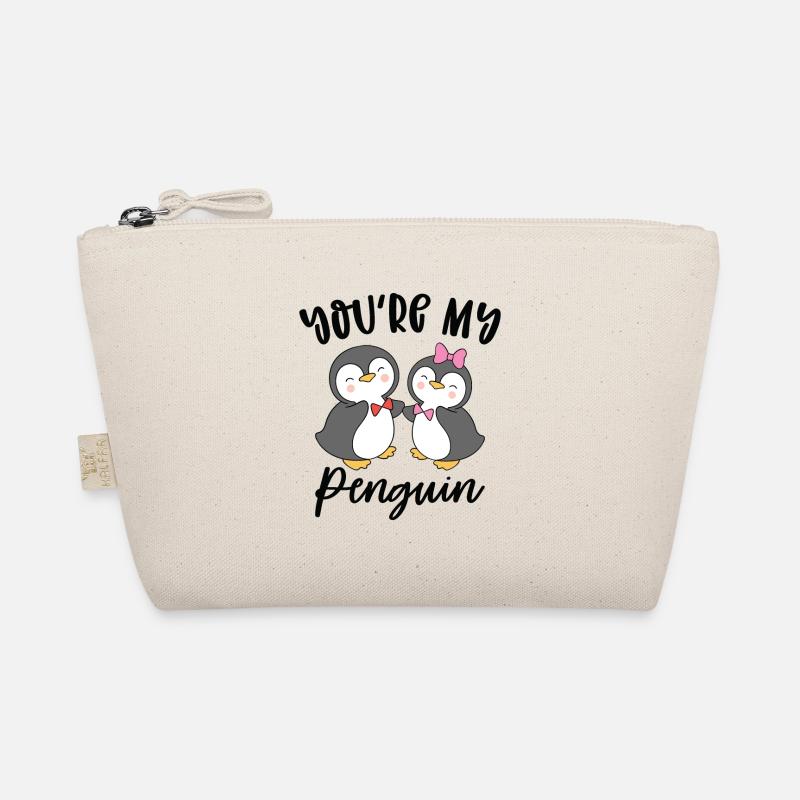 Vous êtes mes amoureux de la Saint-Valentin Penguin Trousse biologique