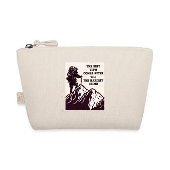 Mountain Mountains Mountaineering Hiking Climbing Nature - Organic Pouch - nature - Front