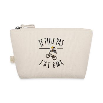 je peux pas j'ai bmx vélo cycliste rider freestyle - Trousse biologique - nature - Devant