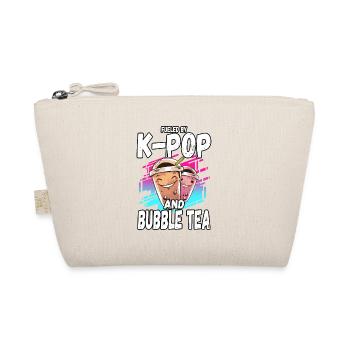 Drôle alimenté par la K-pop et le bubble tea Oppa South - Trousse biologique - nature - Devant