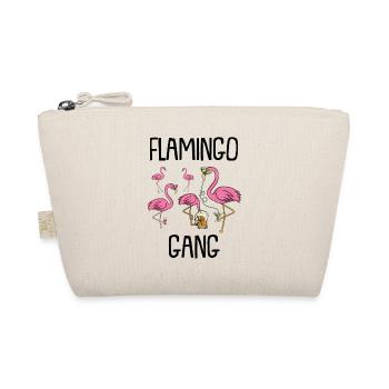 Flamingo - Bio-Täschchen - Natur - Vorne