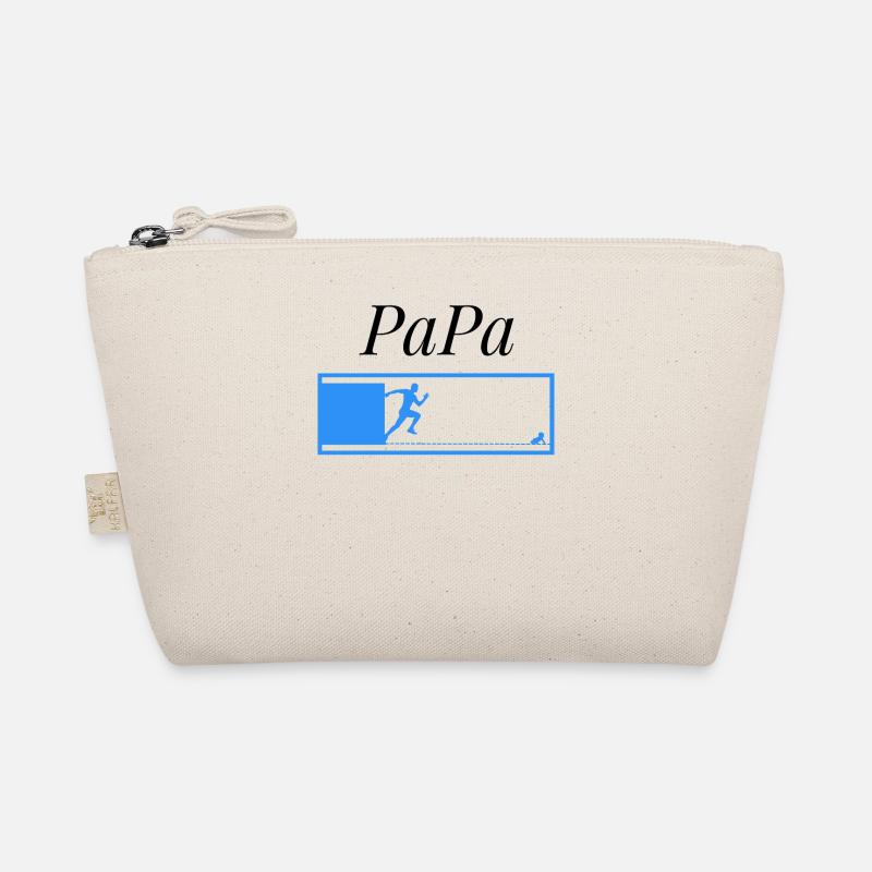 Dad loading Organic Pouch