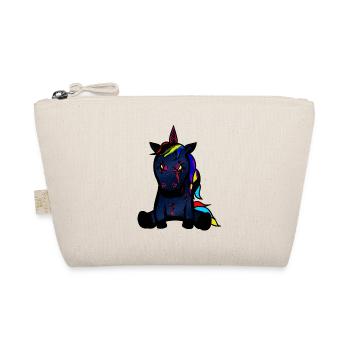 Horror Fabeltier Einhorn Fantasy Fabelwesen Myth - Bio-Täschchen - Natur - Vorne