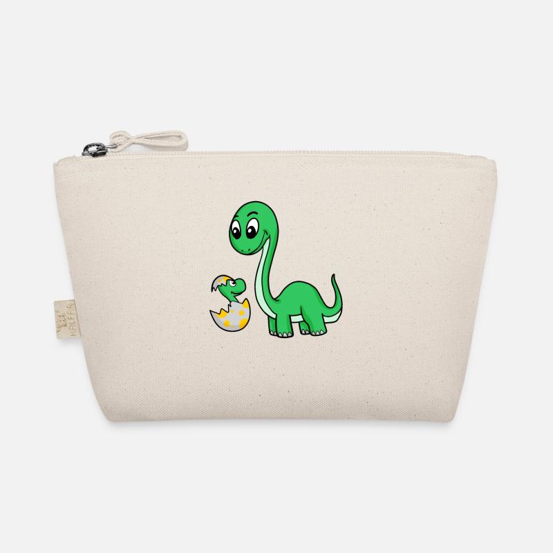 Dinosaurs with Baby Dinosaurs Organic Pouch