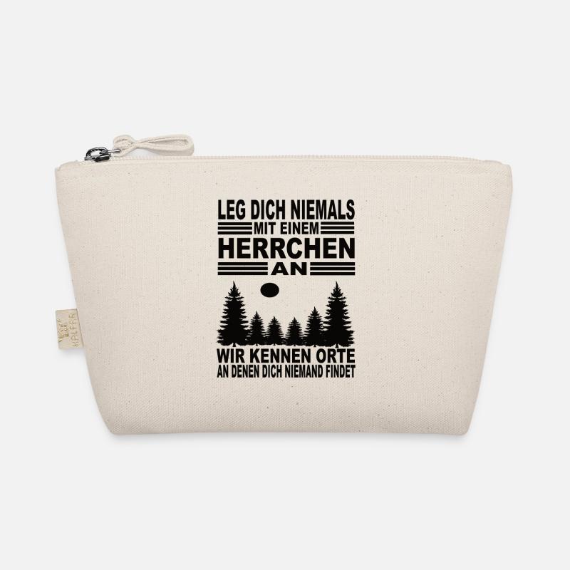 Leg Dich Niemals Mit Einem Herrchen an Bio-Täschchen