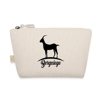 Bergziege Design für Kletterer Ziegenbock - Bio-Täschchen - Natur - Vorne