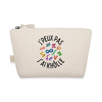 J'peux pas j'ai khôlle - Trousse biologique - nature - Devant