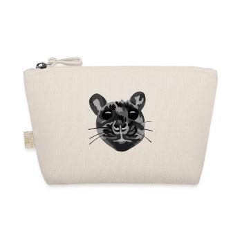 Die schwarze Ratte - black Rat - Bio-Täschchen - Natur - Vorne
