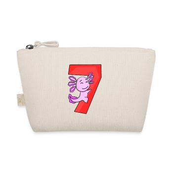 7 ans - 7ème anniversaire - Motif Axolotl - Trousse biologique - nature - Devant