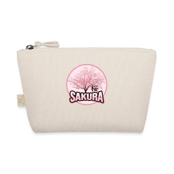 Japanese Sakura Cherry Blossom - Organic Pouch - nature - Front