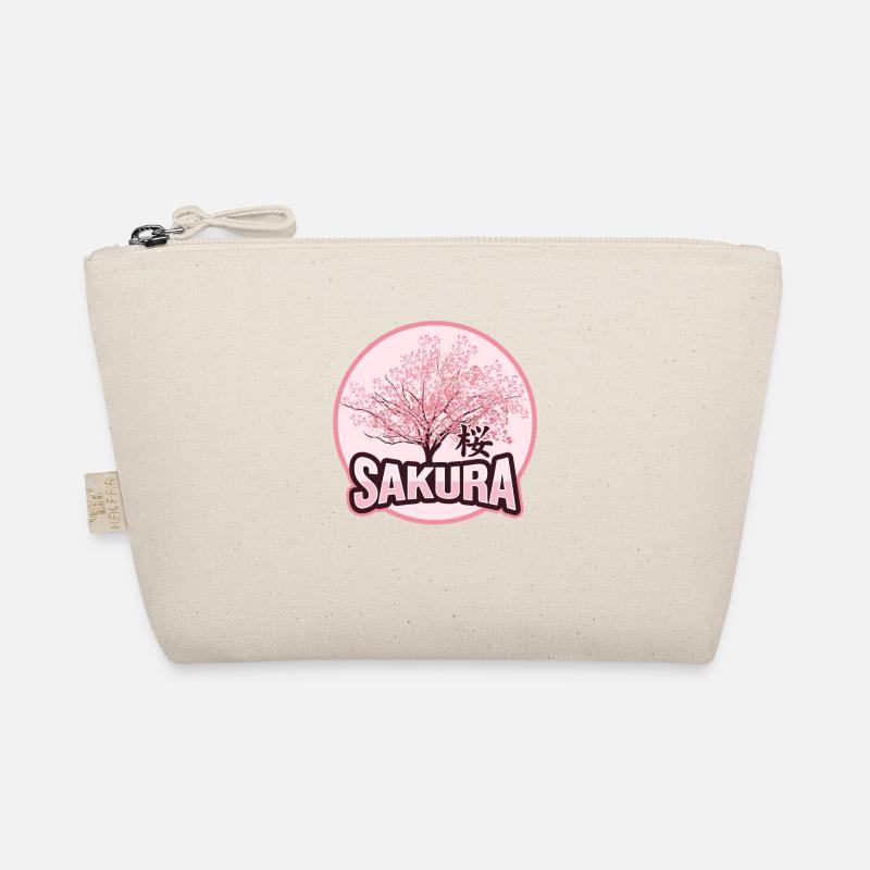 Japanese Sakura Cherry Blossom Organic Pouch