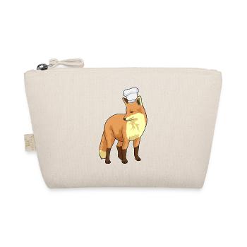 Fuchs Koch Kochmütze Kochen - Bio-Täschchen - Natur - Vorne