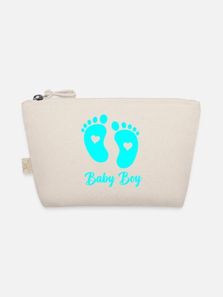 Baby Boy - Bio-Täschchen - Natur - Vorne