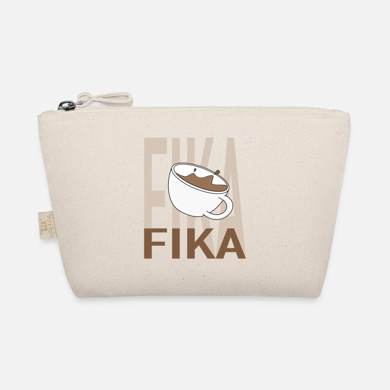 Fika Kaffee Pause Schwedisch Bio-Täschchen