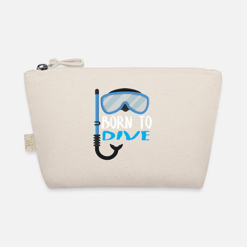 Né pour dive scuba diving diver Trousse biologique