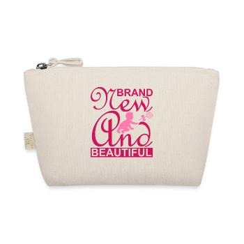 Baby Girl I Baby Girl I Newborn Girl - Organic Pouch - nature - Front