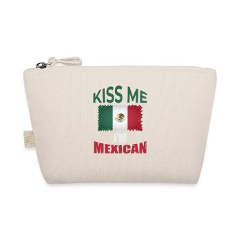 Embrasse-moi je suis mexicain I drapeau mexicain - Trousse biologique - nature - Devant