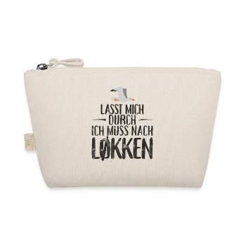 Lasst mich durch nach Løkken Loekken Möwe - Bio-Täschchen - Natur - Vorne
