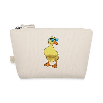 Ente Sonnenbrille - Bio-Täschchen - Natur - Vorne