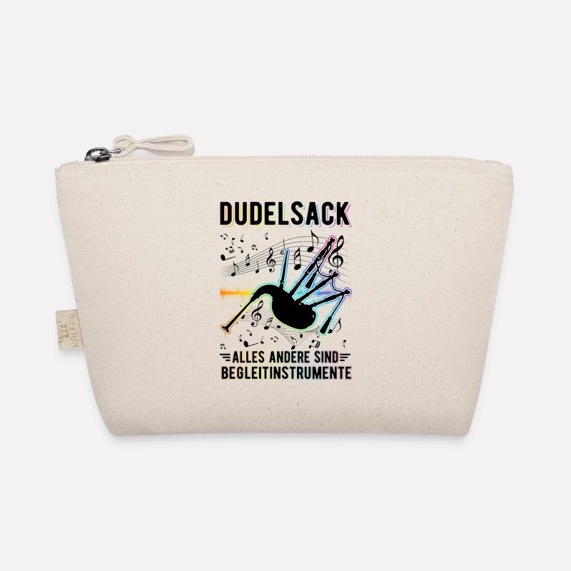 Dudelsack Alles andere sind Begleitinstrumente Bio-Täschchen