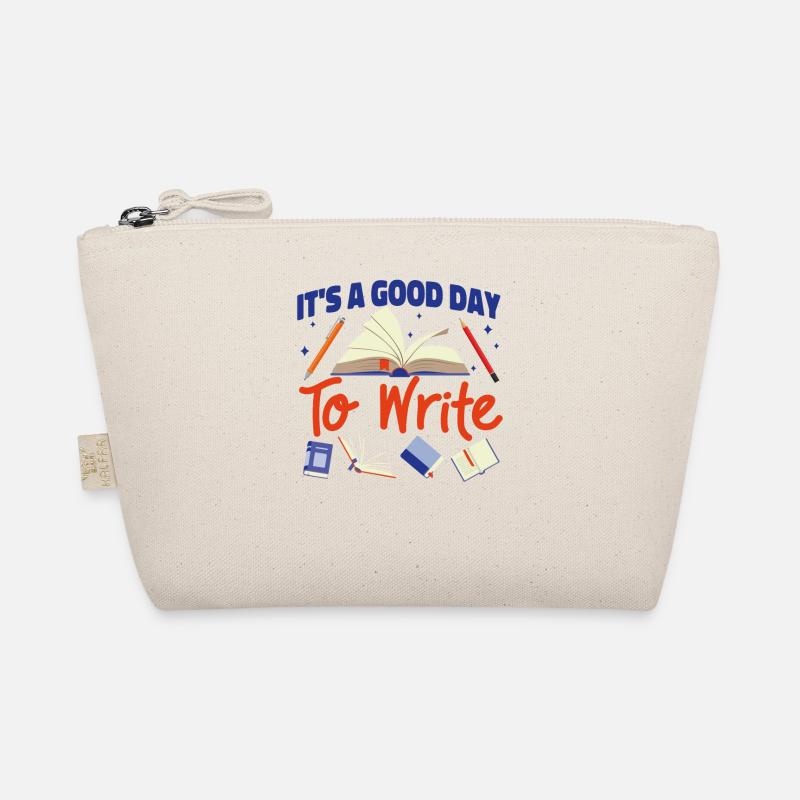 Writing Book Novel Writer & Organic Pouch