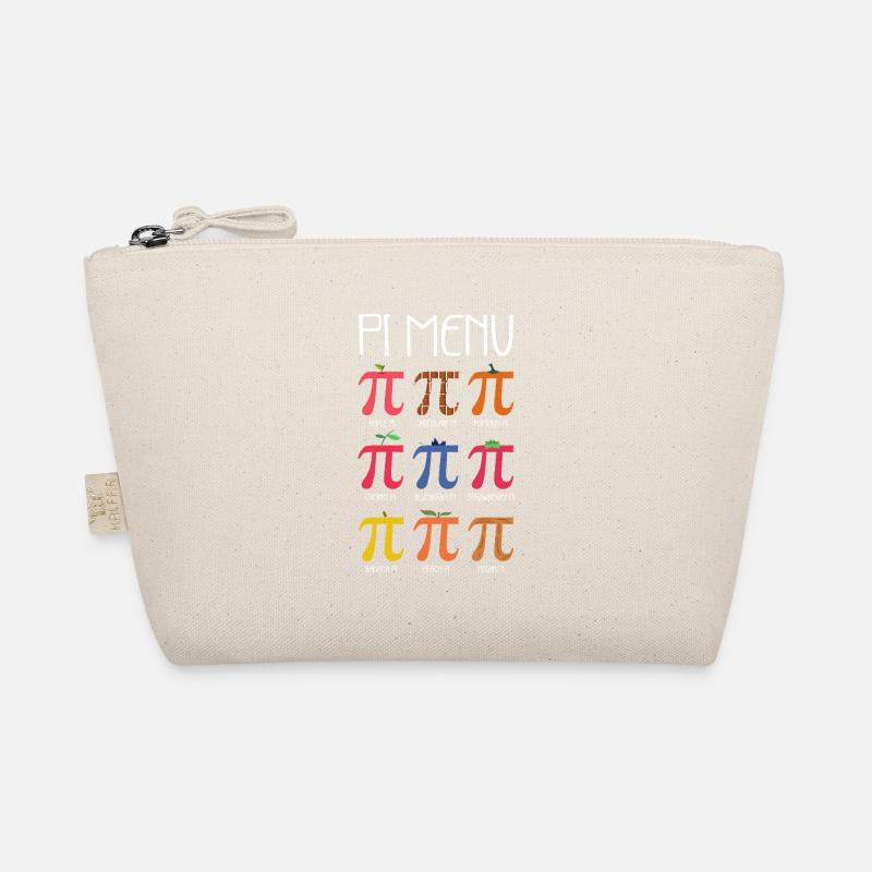 Pi Pie Menu Pi Math Teacher Pi Day - Organic Pouch - nature