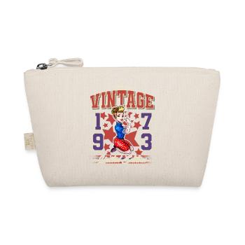 1973 Année de naissance Anniversaire Vintage Rockabilly - Trousse biologique - nature - Devant