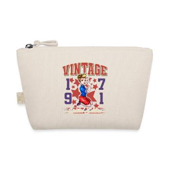 1971 Année de naissance Anniversaire Vintage Rockabilly - Trousse biologique - nature - Devant