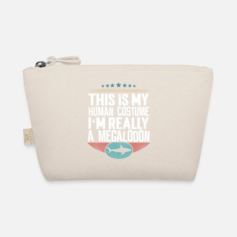 Megalodon Giant Shark Organic Pouch