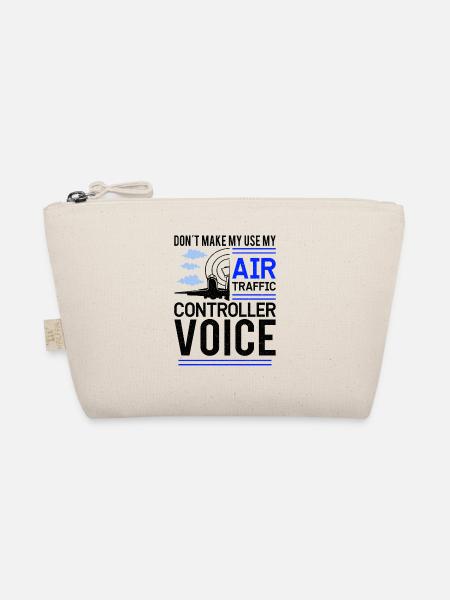 Air Traffic Controller Flight Service - Organic Pouch - nature - Front