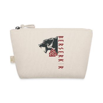Wotansknoten Norse Wikinger Geschenk Berserkir Bär - Bio-Täschchen - Natur - Vorne