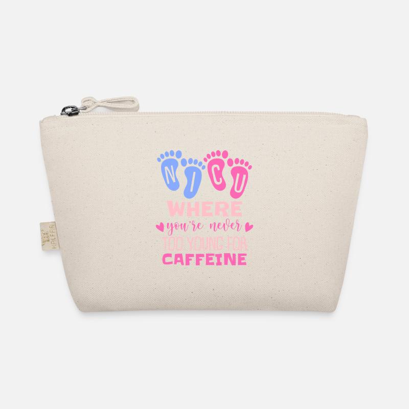 Caffeine NICU Nurse Organic Pouch