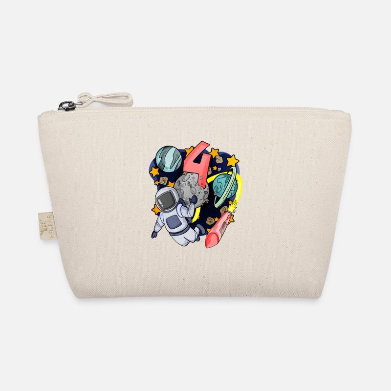4 birthday boy - 4 years old - I am 4 Organic Pouch
