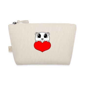 Ours blanc - Trousse biologique - nature - Devant