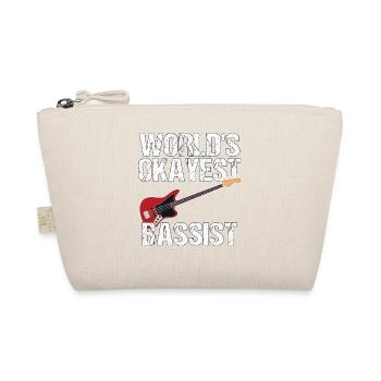 Bassiste Musicien Bass Gift - Trousse biologique - nature - Devant