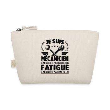 Je Suis Mécanicien Automobile Cadeau Auto Garage - Trousse biologique - nature - Devant