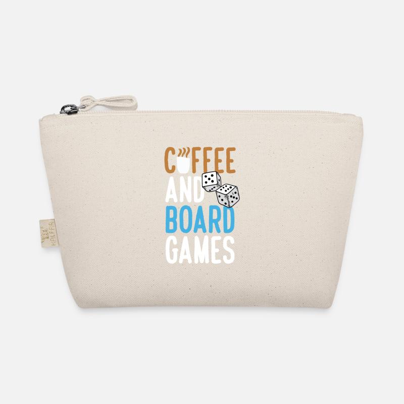 Kaffee und Brettspiele Bio-Täschchen