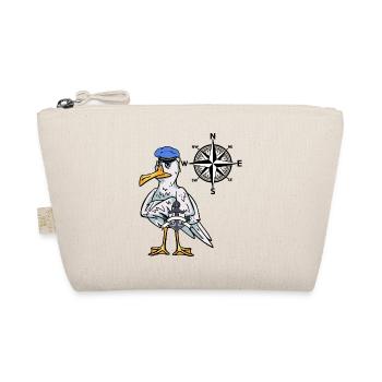 Marin maritime mouette boussole windrose nautique - Trousse biologique - nature - Devant
