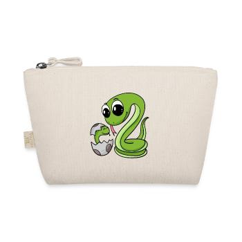 Serpent avec bébé serpent - Trousse biologique - nature - Devant