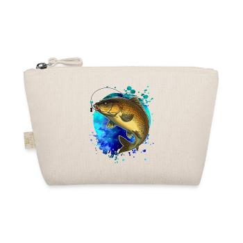Chemise de pêche à la carpe Splash Art Pêcheur cadeau - Trousse biologique - nature - Devant