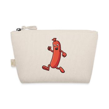 Saucisse qui court - Drôle d’illustration - Trousse biologique - nature - Devant