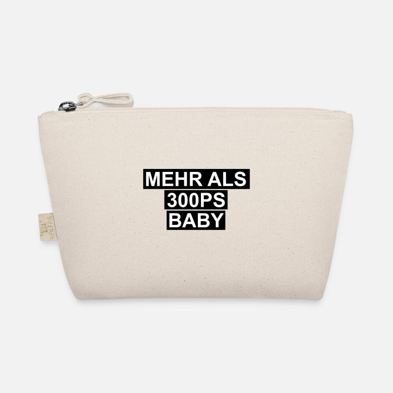 Mein Auto hat mehr als 300PS Baby - Bio-Täschchen - Natur