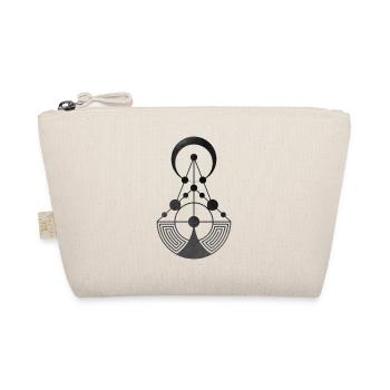 Crop Circle Sacred Geometry Alien Talks - Organic Pouch - nature - Front