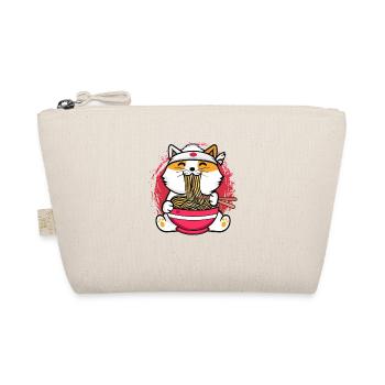 Nouilles japonaises Ramen Cadeau Kawaii Chat - Trousse biologique - nature - Devant