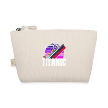 Titanic April 1912 Vintage Cruise Ship - Organic Pouch - nature - Front