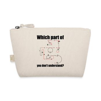 Aresti Symbol Aerobatic Pilot Flight Maneuvers - Organic Pouch - nature - Front