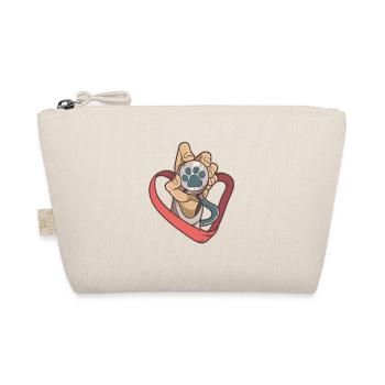 Vet Student Veterinarian Pets - Organic Pouch - nature - Front