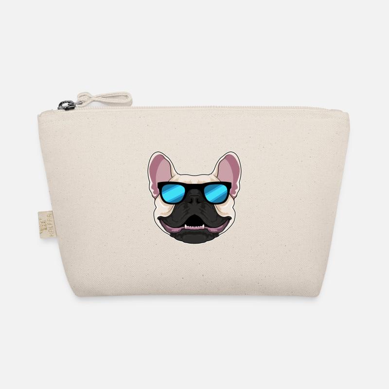 Français Bulldog avec lunettes de soleil Trousse biologique