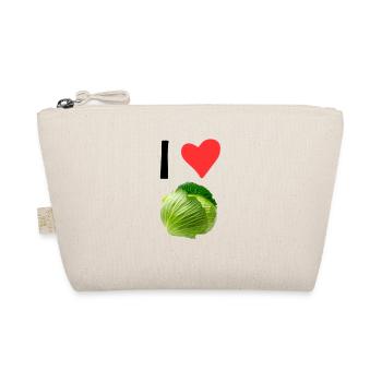 I love Cabbage for Vegetarians - Trousse biologique - nature - Devant